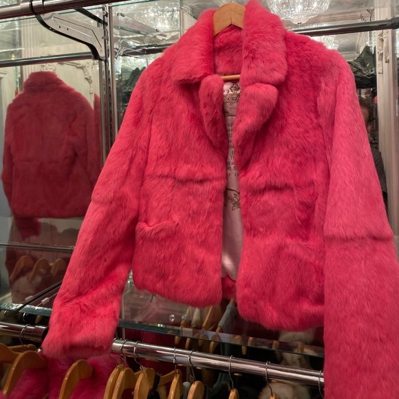 Juicy Couture Fox furs Rabbit furs 2004 MEGA RARE Jackets Boleros - Picture 9 of 16